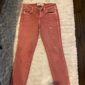 AMO pink jeans
